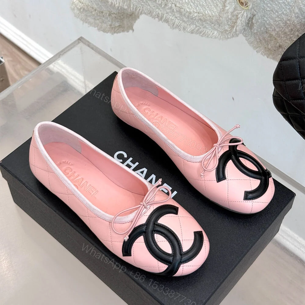 View 3 of CHANEL Quilted Ballerina Flats