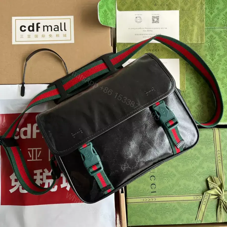 View 5 of GG CRYSTAL MESSENGER BAG – GBC055