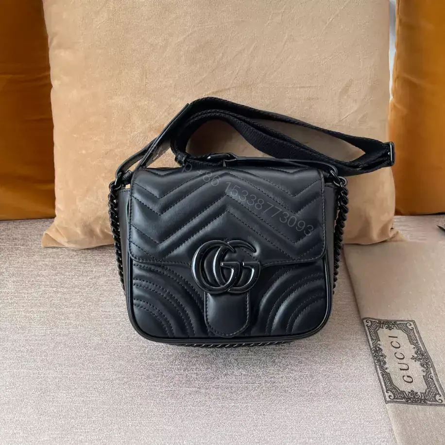 View 2 of GG MARMONT MATELASSÉ SHOULDER BAG – GBC109