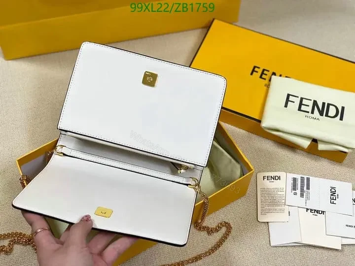 View 12 of Fendi Duplicate Chain Wallet Fendi Roma ZB1778