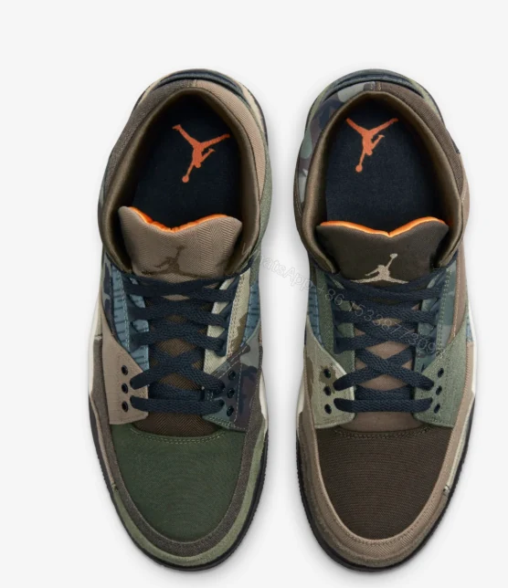 Jordan 3 Retro Patchwork Camo DO1830-200 — view 2