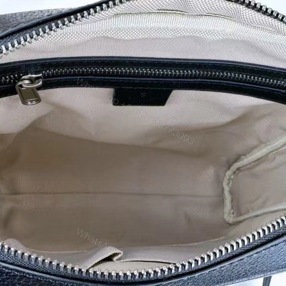 View 6 of Gucci Ophidia Small Messenger Bag Beige and Blue GG Supreme Canvas 23Cm ‎547926 96IWN 4076