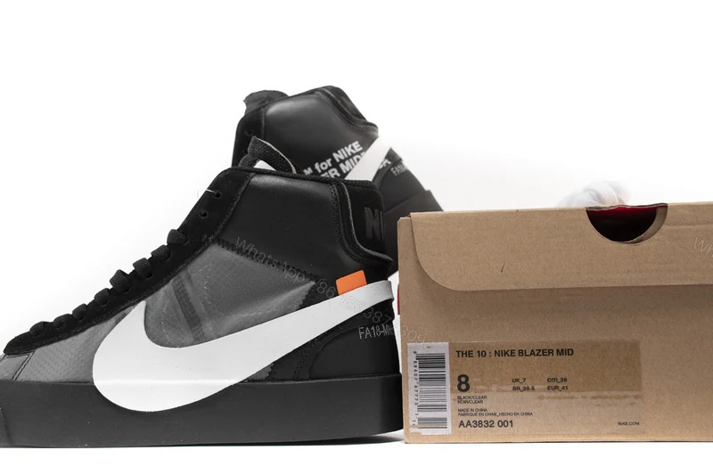 Nike Blazer Mid Off-White Grim Reaper AA3832-001 — view 2