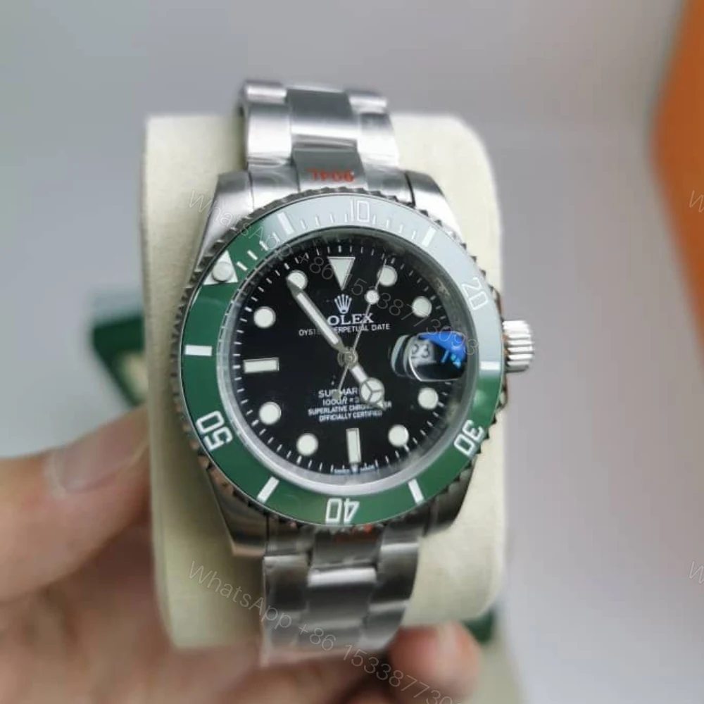 View 2 of Rolex Submariner Date Green Oystersteel 41Mm