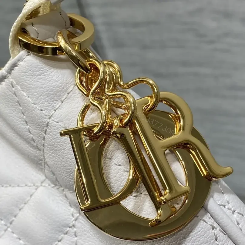 View 7 of 高仿Dior*Walk'n系列M451M030小牛皮手提單肩包白色免檢版