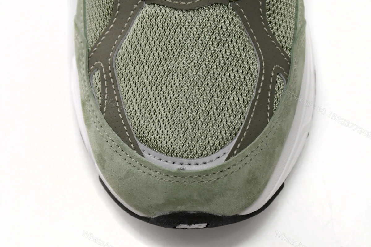 View 4 of JJJJound x New Balance 990v3 Olive M990JD3