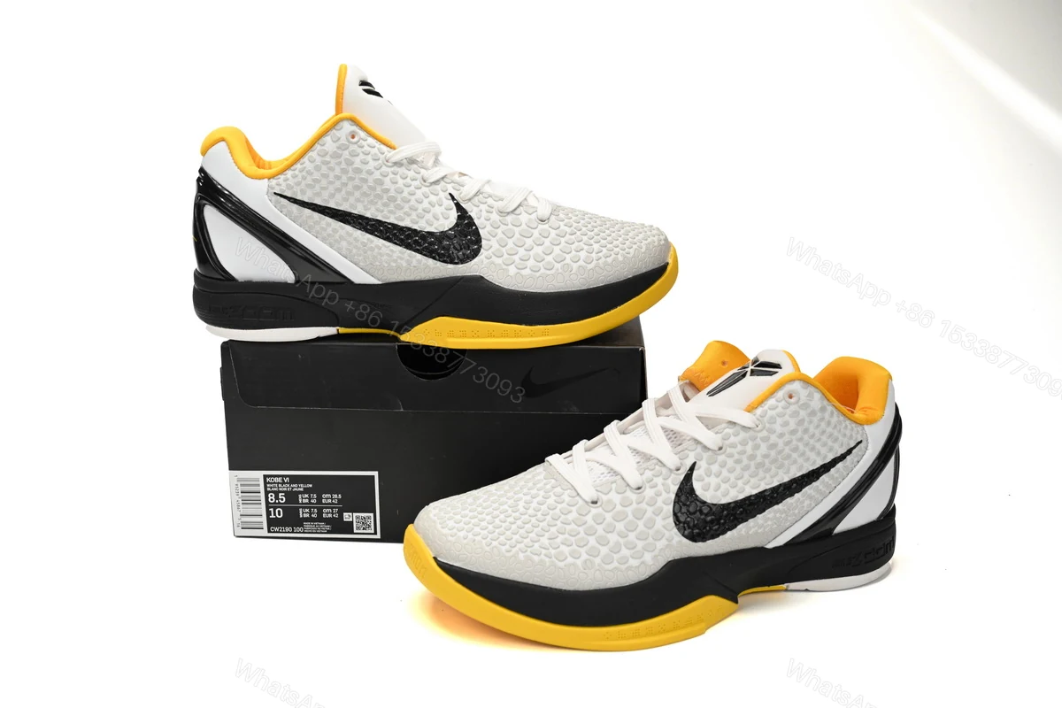 Nike Kobe 6 Protro “White Del Sol CW2190-100 — view 2