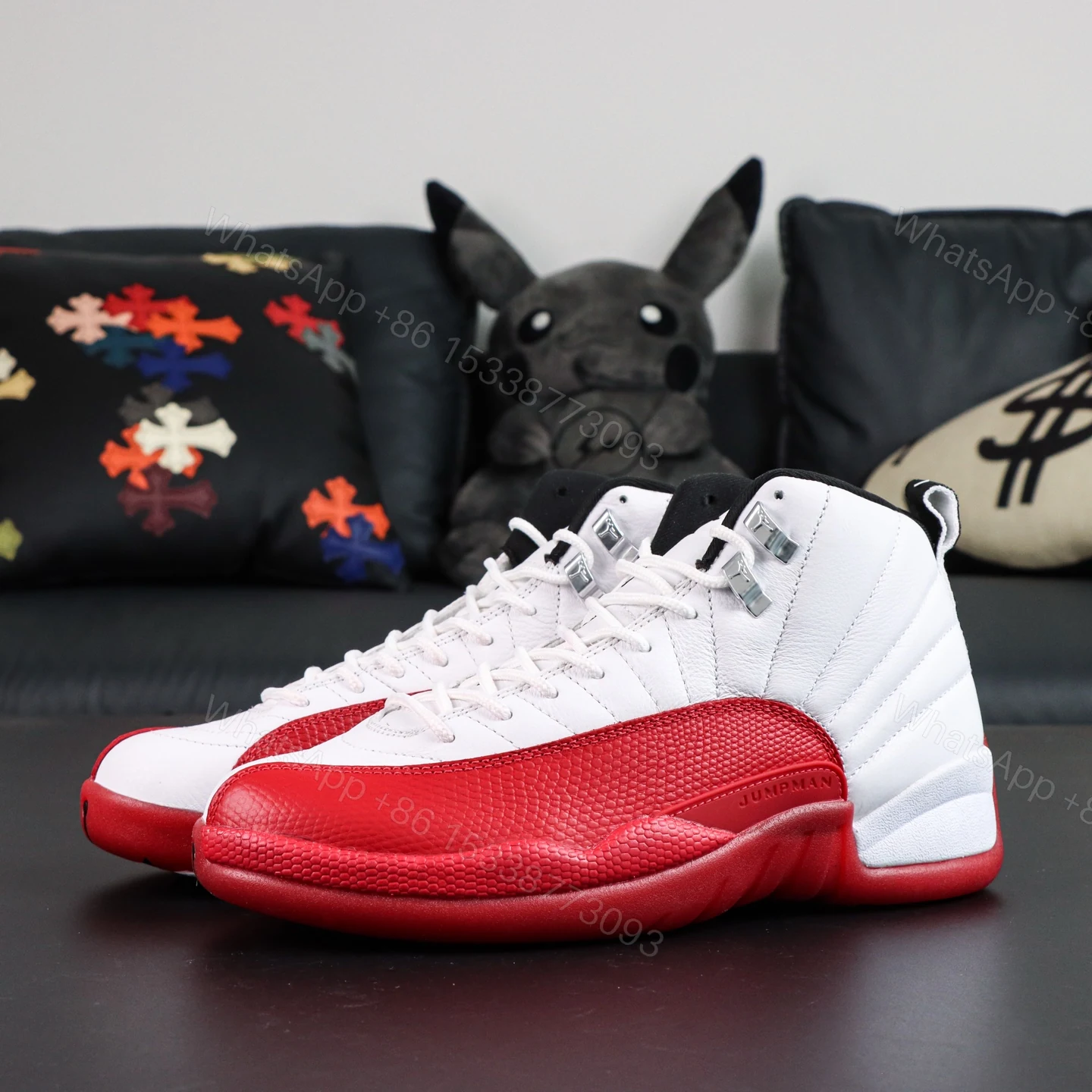 View 8 of Air Jordan 12 “Cherry” 2023 Reps
