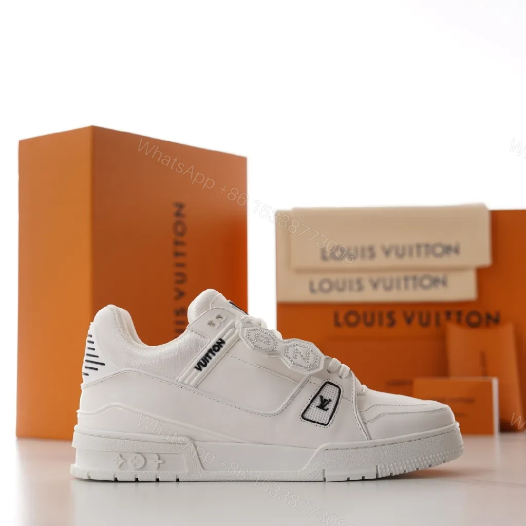 View 3 of Premium White Leather Sneakers: Quiet Confidence, Loud Style