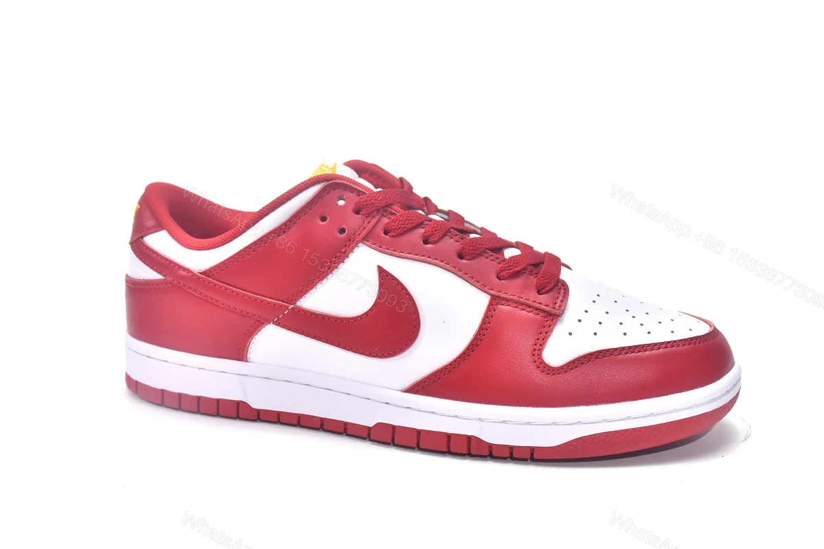 View 7 of Nike Dunk Low Gym Red DD1391-602