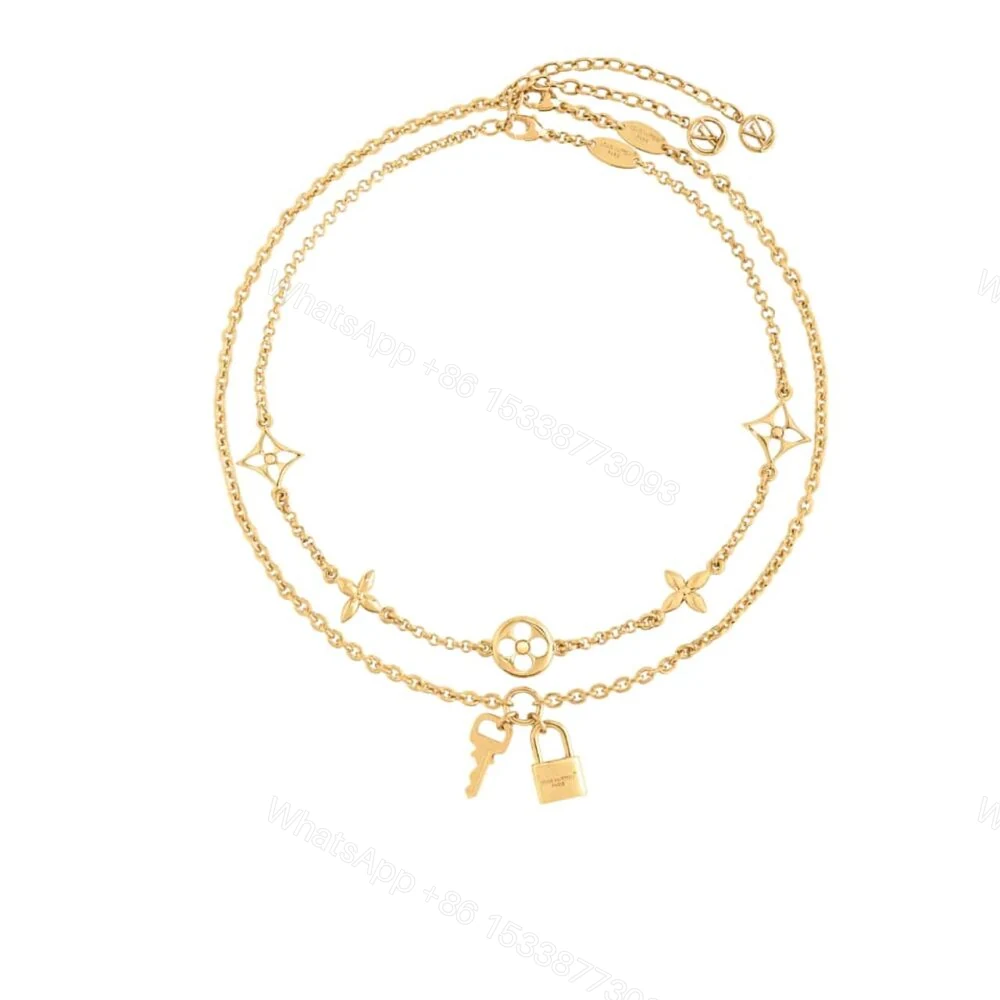 Louis Vuitton LV Iconic Charm Necklace Gold M02494 — view 1