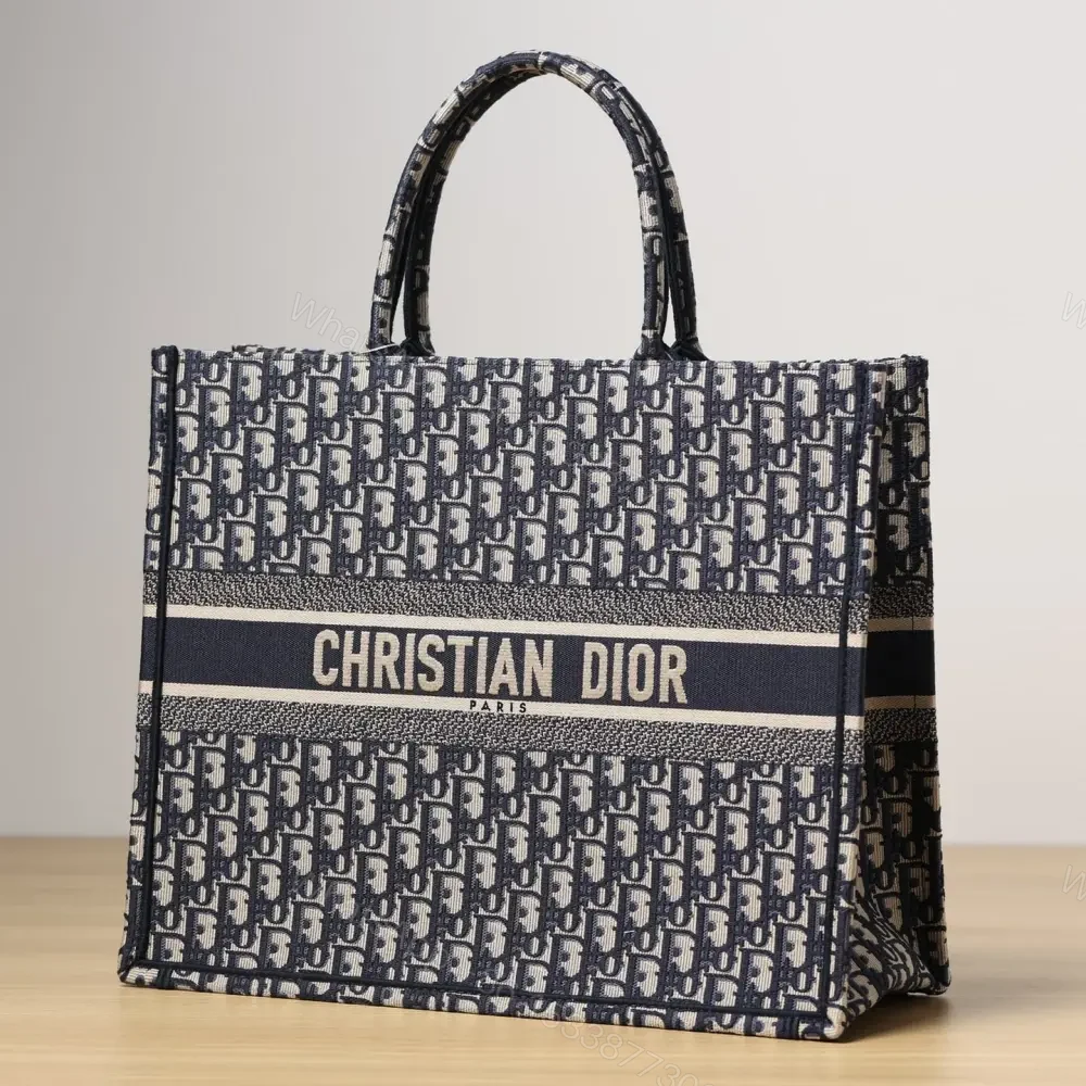 View 3 of 高仿Dior*BookTote系列Oblique印花經典款L免檢版