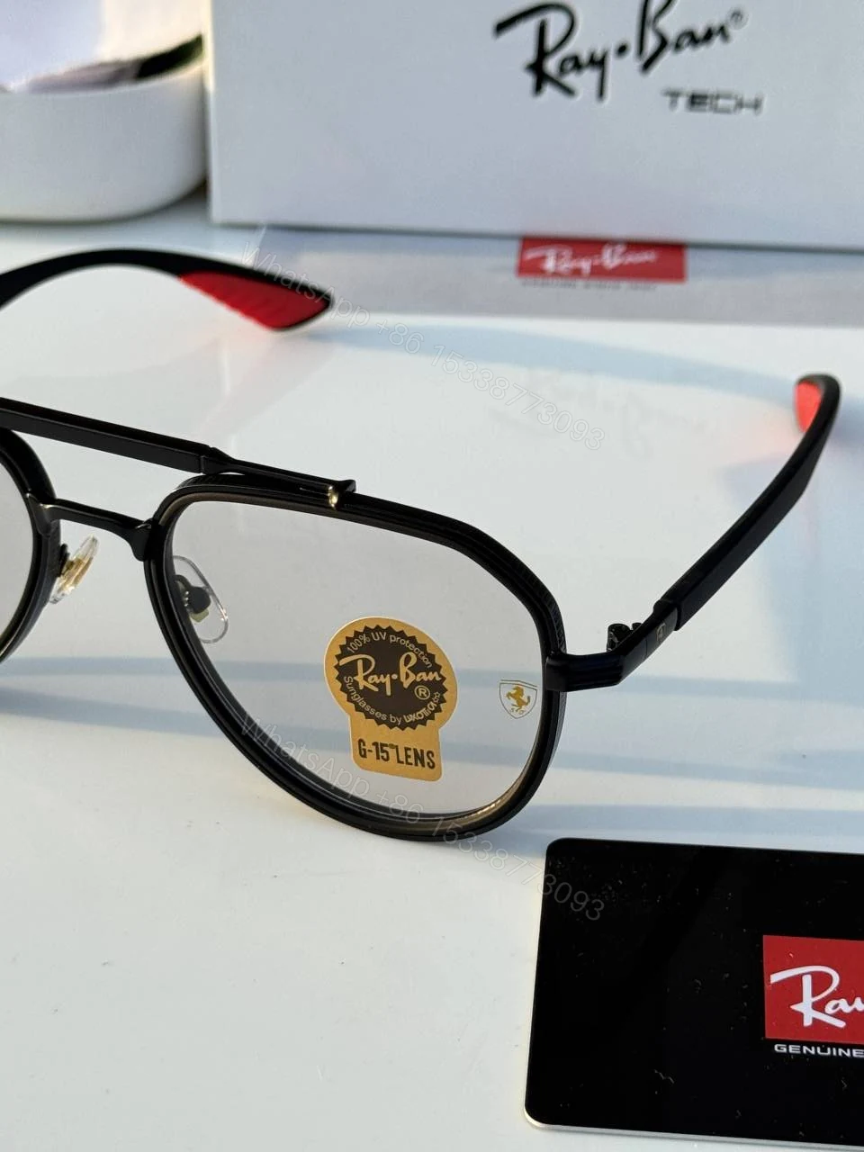View 5 of First Copy RayBan 3505 Black Premium Sunglasses Luxury Fashion Eyewear