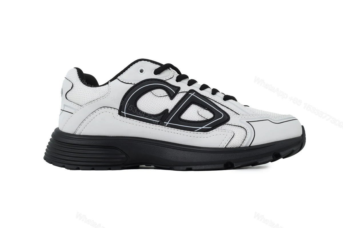 Dior B30 Sneakers Panda White and Black — view 2