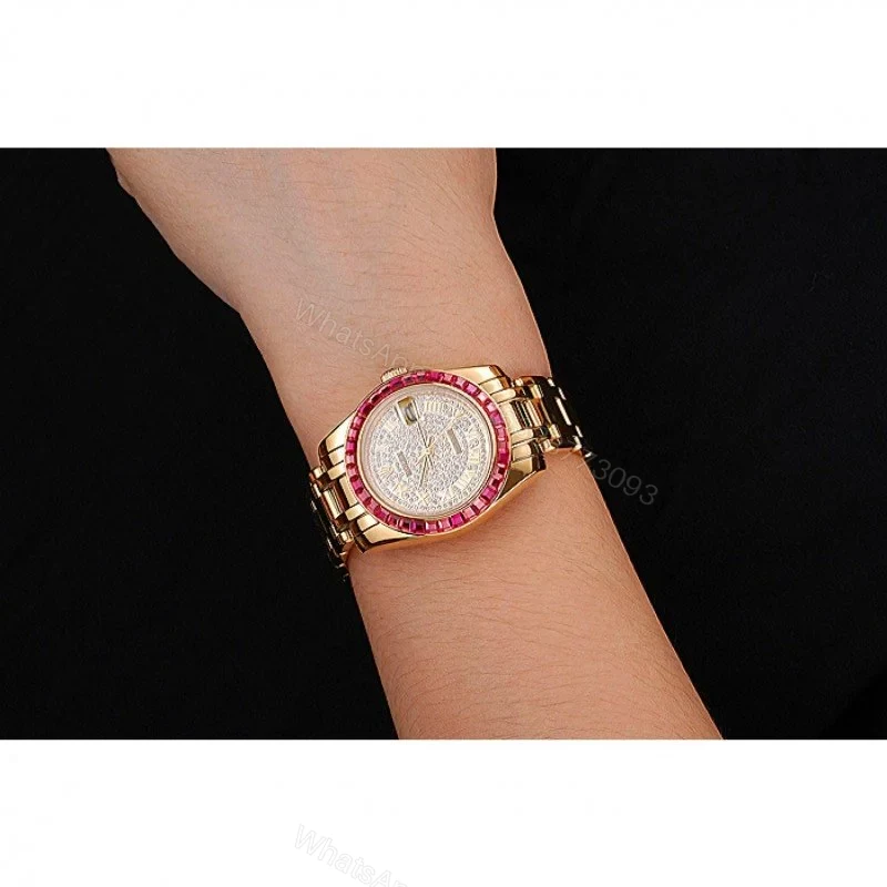 View 10 of Replica Rolex Datejust Diamond Dial 622835 33 mm