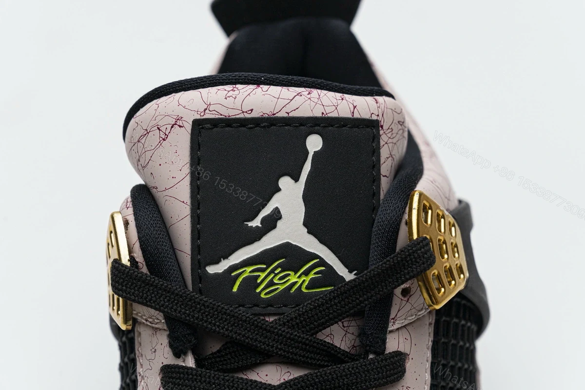 View 4 of Air Jordan 4 Retro Silt Red Splatter (W) AQ9129-601
