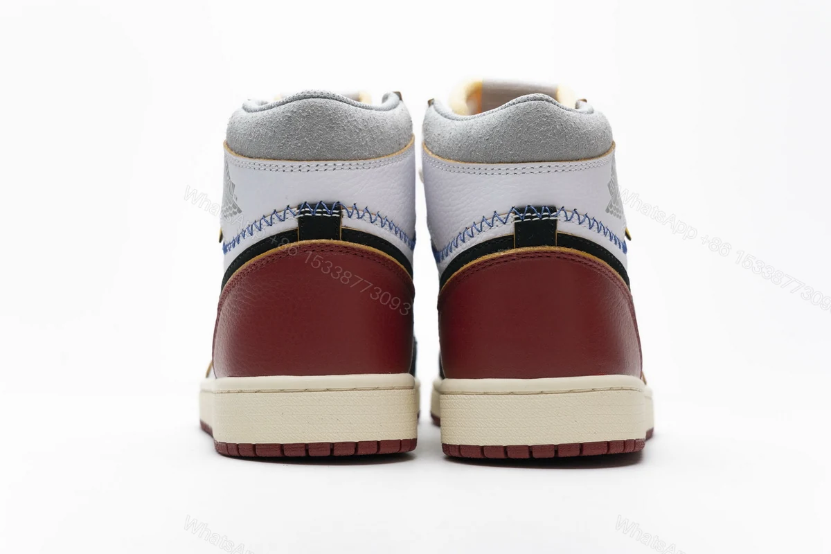 View 4 of Air Jordan 1 Retro High Union Los Angeles Black Toe BV1300-106