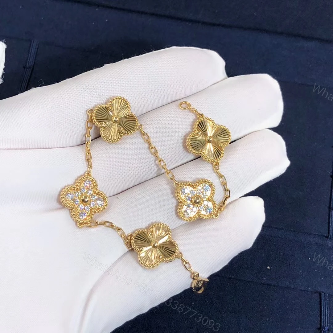 View 5 of Van Cleef & Arpels Vintage Alhambra Bracelet