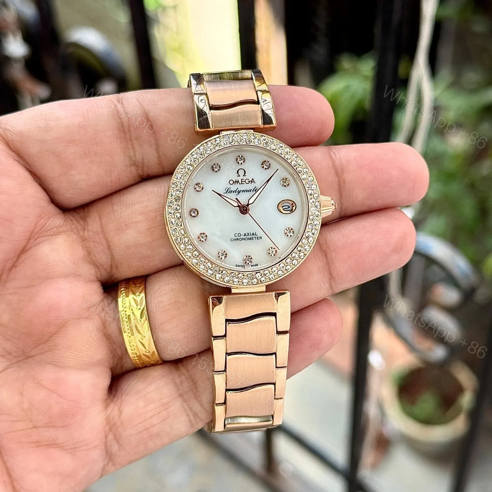 View 2 of Omega Ladymatic Diamond