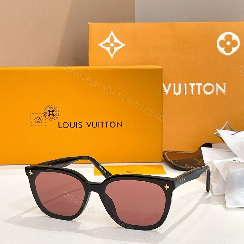 View 3 of Elegant Rose-Tinted Acetate Sunglasses - Classic Luxe Design
