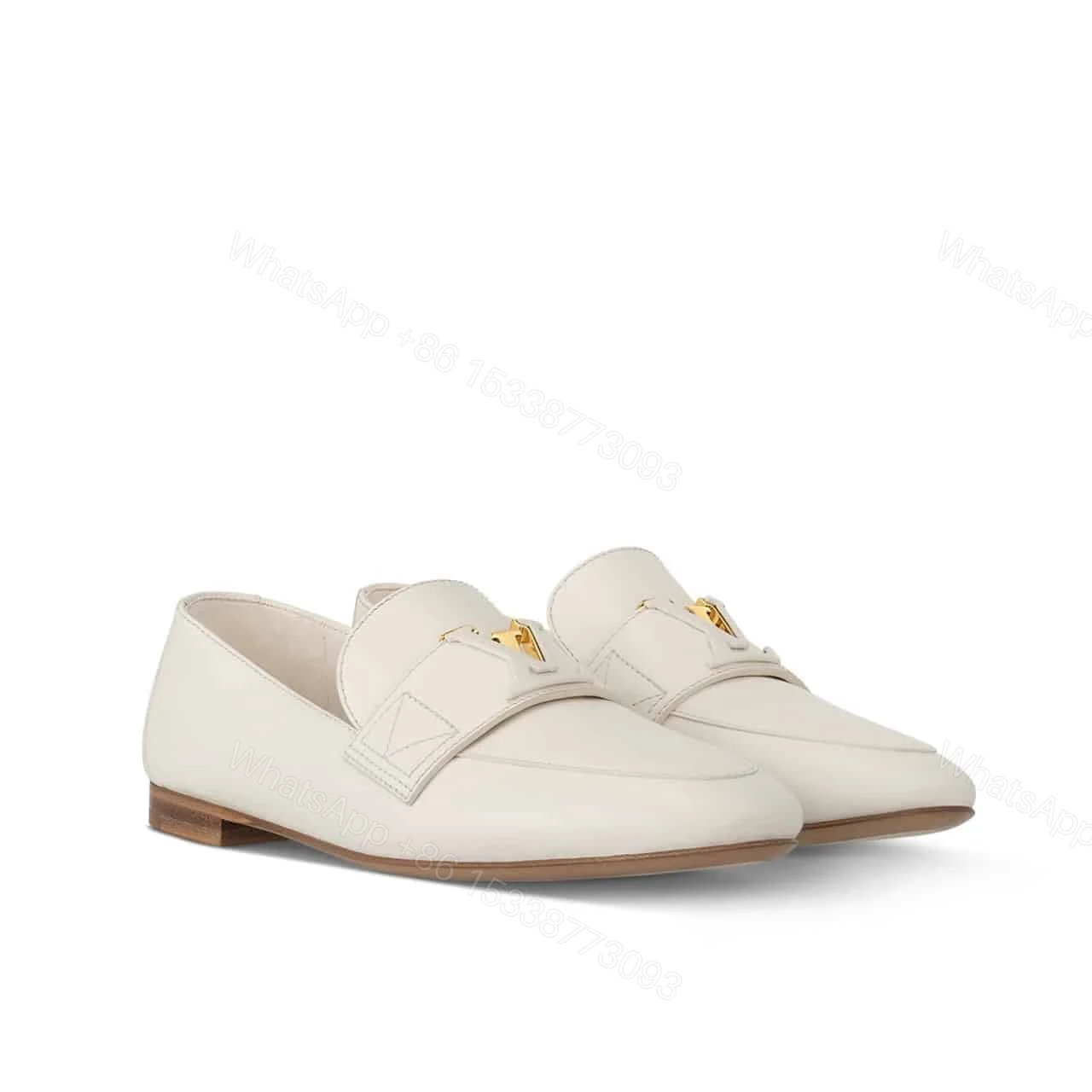 LOUIS VUITTON CAPRI LOAFER IVORY 1AC9DZ — view 1