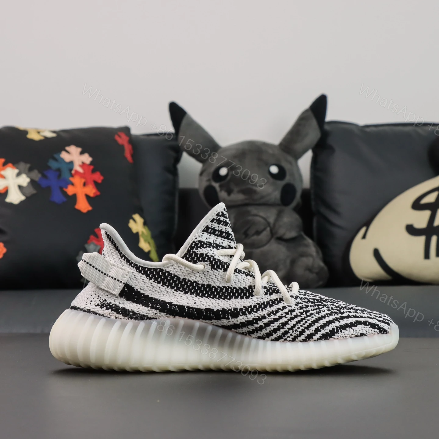 View 2 of Yeezy 350 V2 Boost Zebra Reps