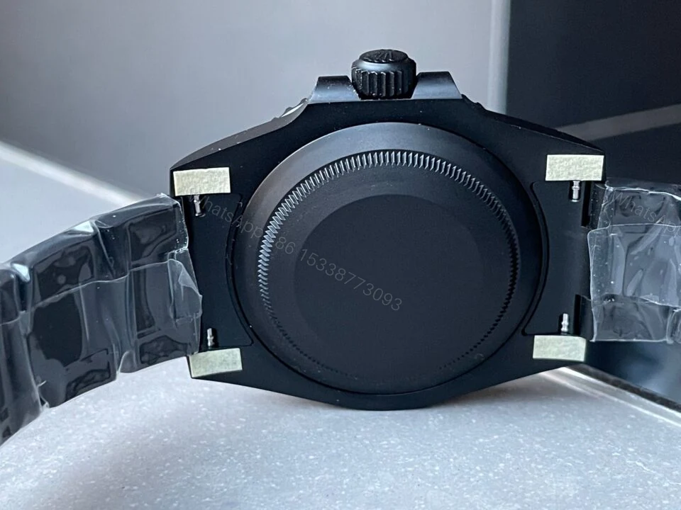View 7 of VSF FACTORY 1:1 Rolex Submariner DiW 904L DLC Graduated Blue Dial VS3135