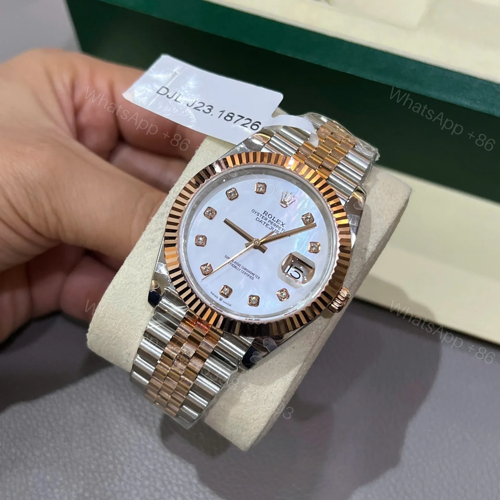 View 4 of Rolex Datejust Mother of Pearl Dial 126231-0021 36 mm