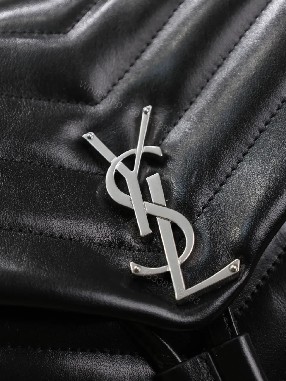 View 2 of Structured Quilted Backpack with Luxe Texture - City-Ready, Durable