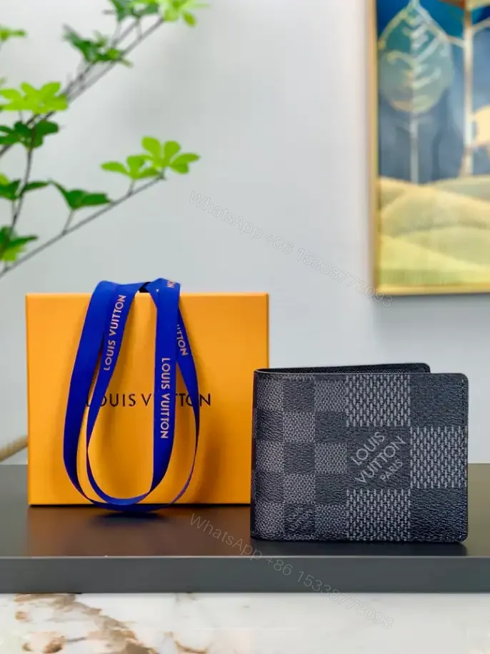 View 2 of LV MULTIPLE WALLET DAMIER GRAPHITE – RRG097