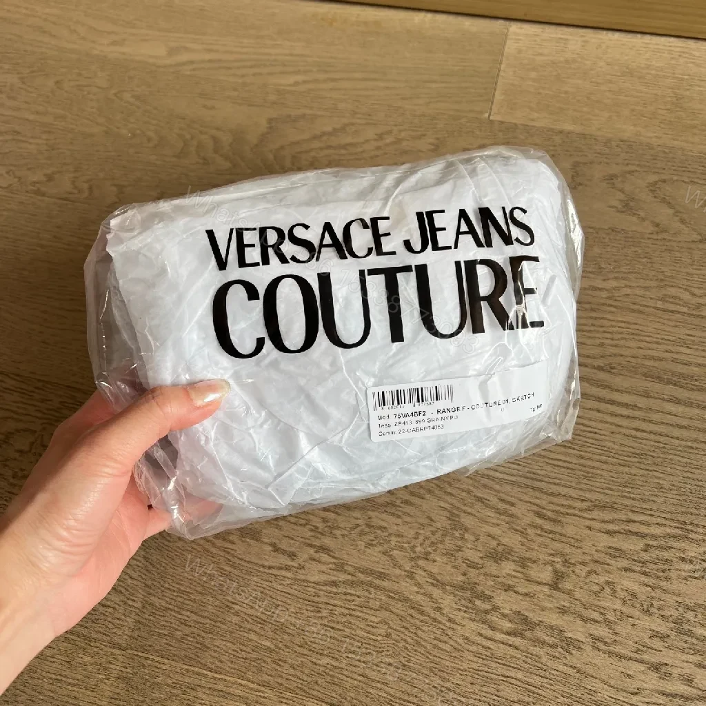 View 3 of Gold-Crest Mini Bag: Leather, Versace Jeans Couture Luxury