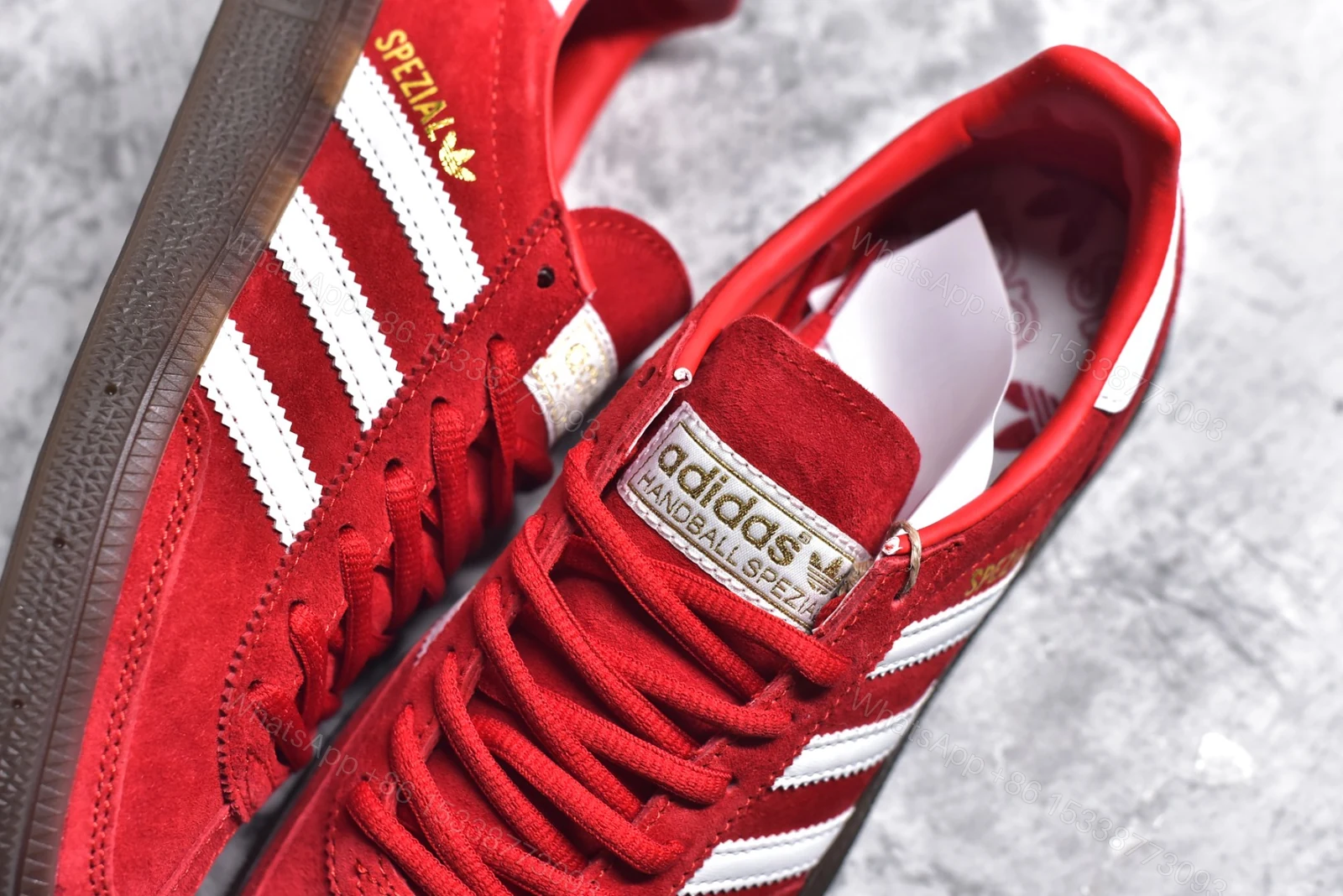 View 6 of Adidas Handball Spezial Scarlet Gum