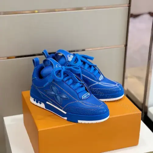View 4 of LOUIS VUITTON SKATE SNEAKERS IN BLUE – LSVT327