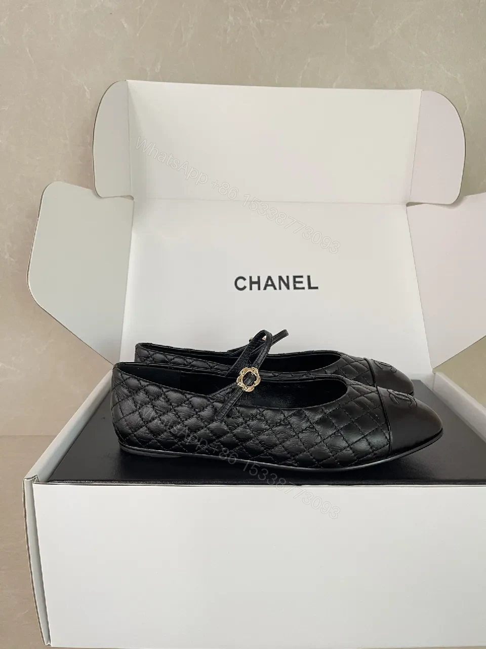 View 6 of Quilted Leather Mary Jane Flats: Classic Comfort, Cap-Toe Accent
