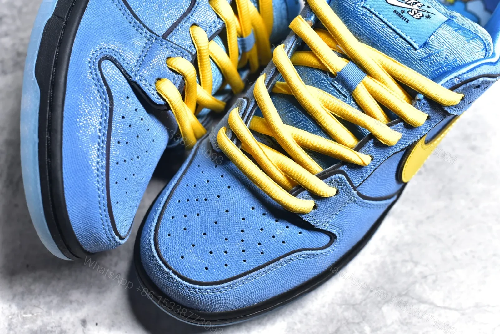 View 6 of Nike SB Dunk Low x Powerpuff Girls Blue Reps