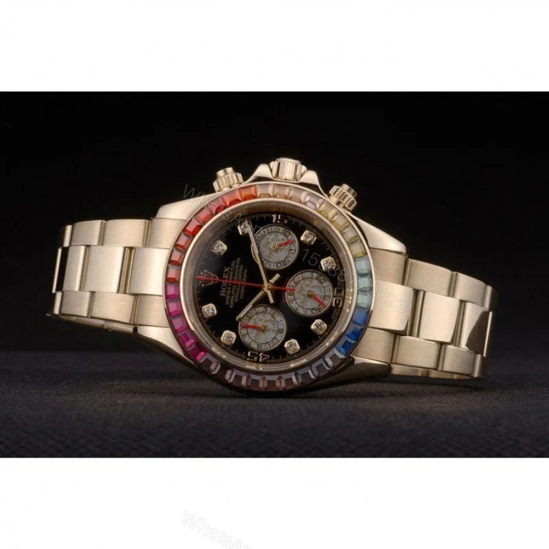View 5 of Replica Rolex Daytona Black Dial 80251