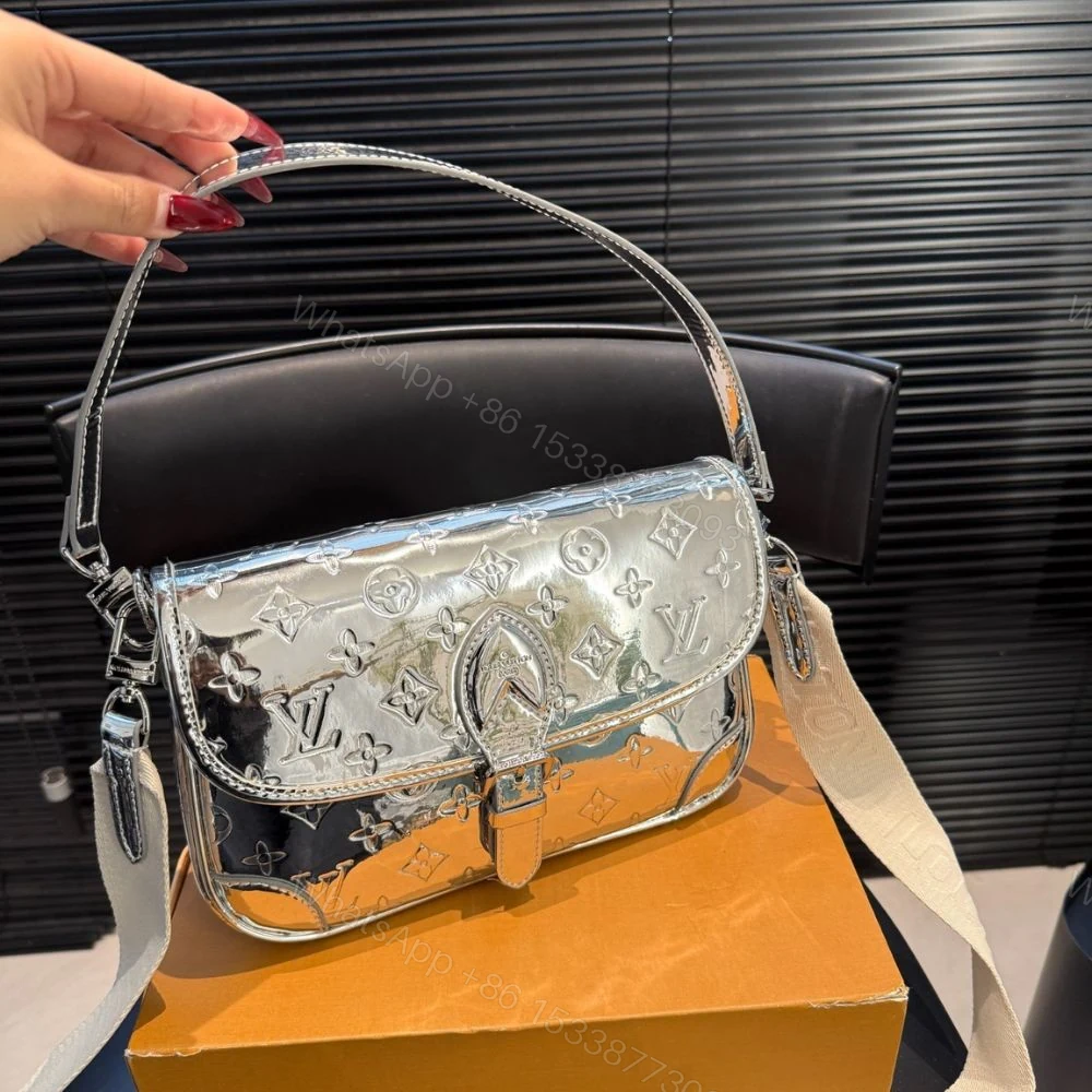 View 3 of Louis Vuitton Diane Monogram Silver 25Cm