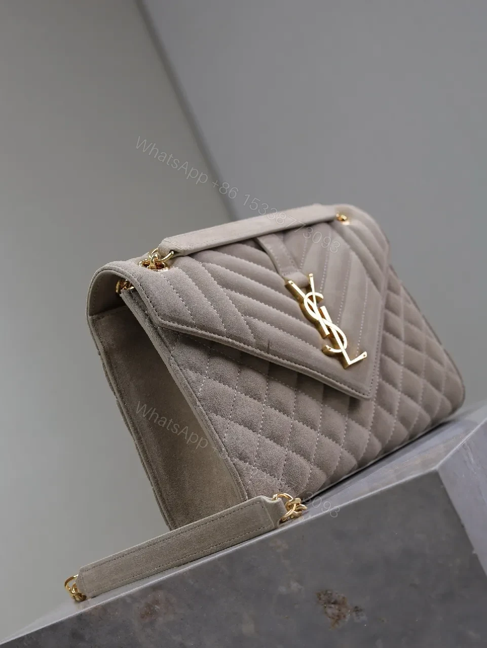 View 7 of Quilted Velvet Crossbody: Luxe Everyday Sophistication