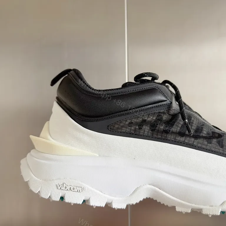 View 2 of Black + Leather + Streetwear + Cushioned Comfort + Sneakers