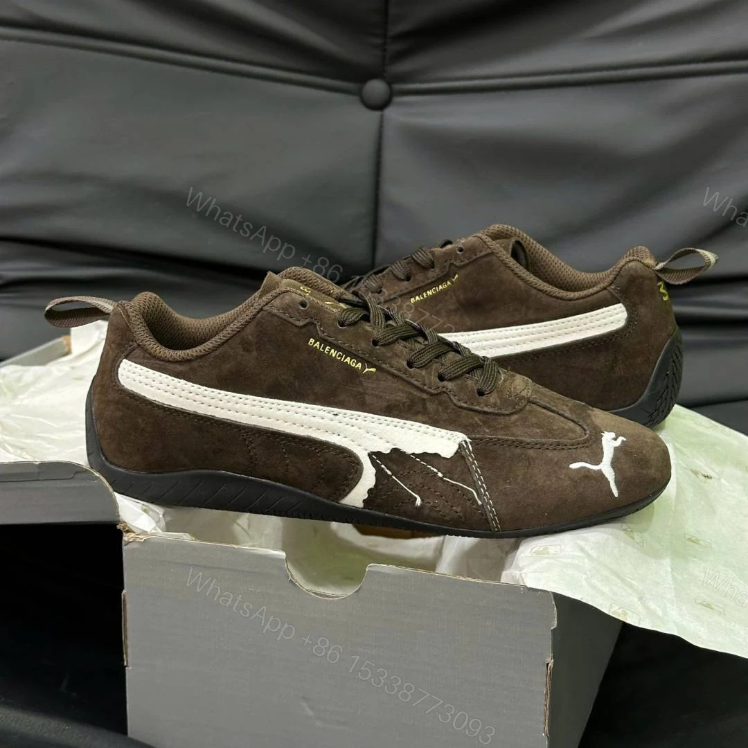 First Copy Balenciaga AA X Puma Speed Cat HAUTE COFFE — view 1