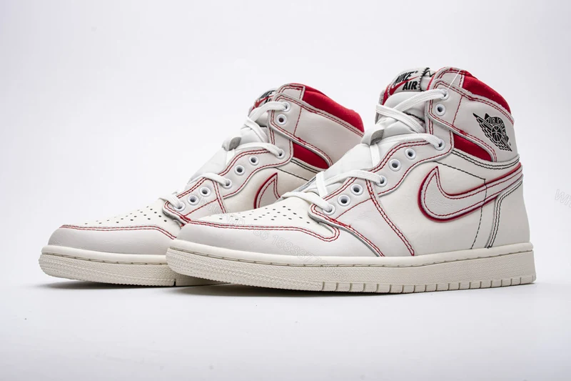 Air Jordan 1 Retro High Phantom Gym Red 555088-160 — view 2