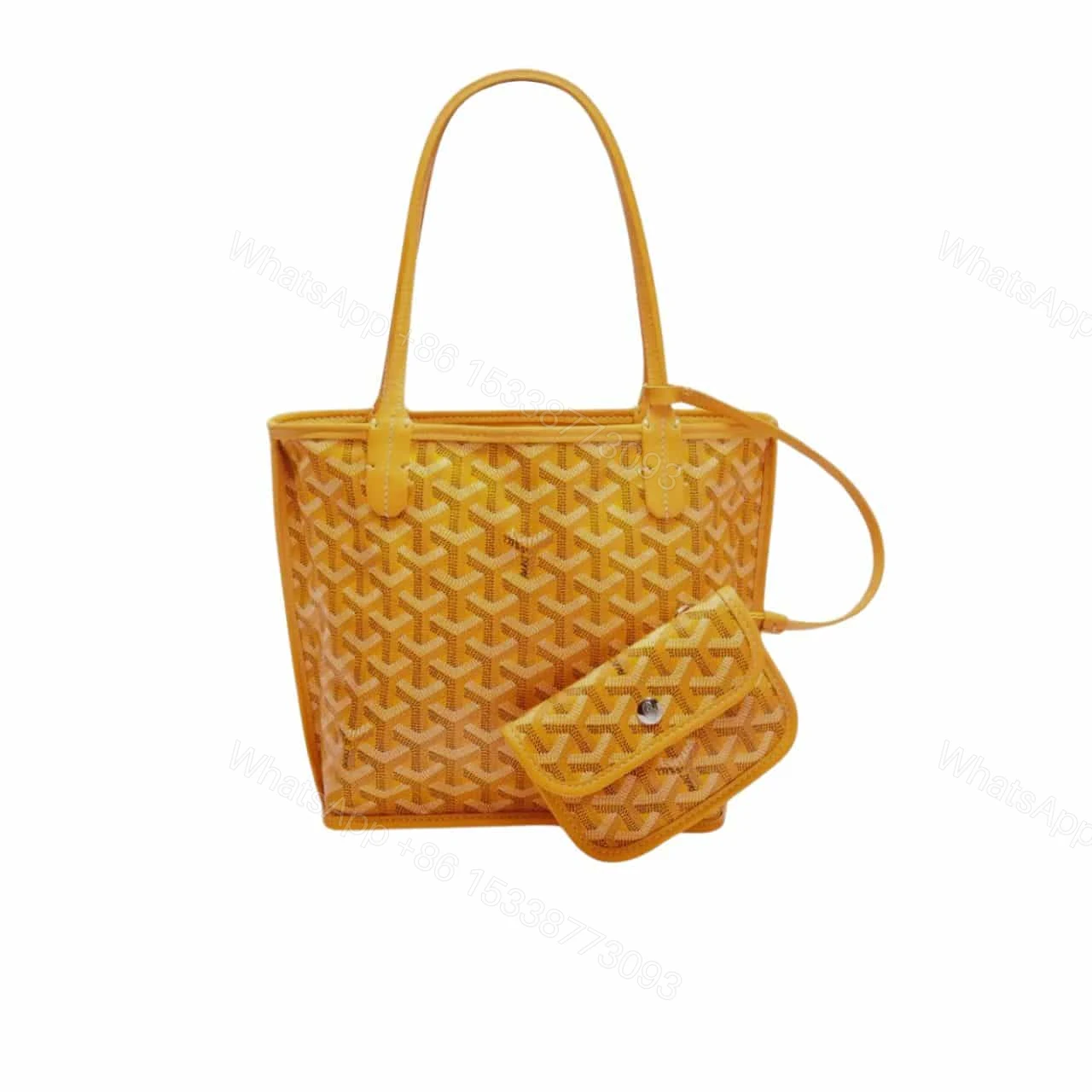 GOYARD ANJOU MINI BAG YELLOW 21CM ANJOUSMINCG08TY08P — view 1