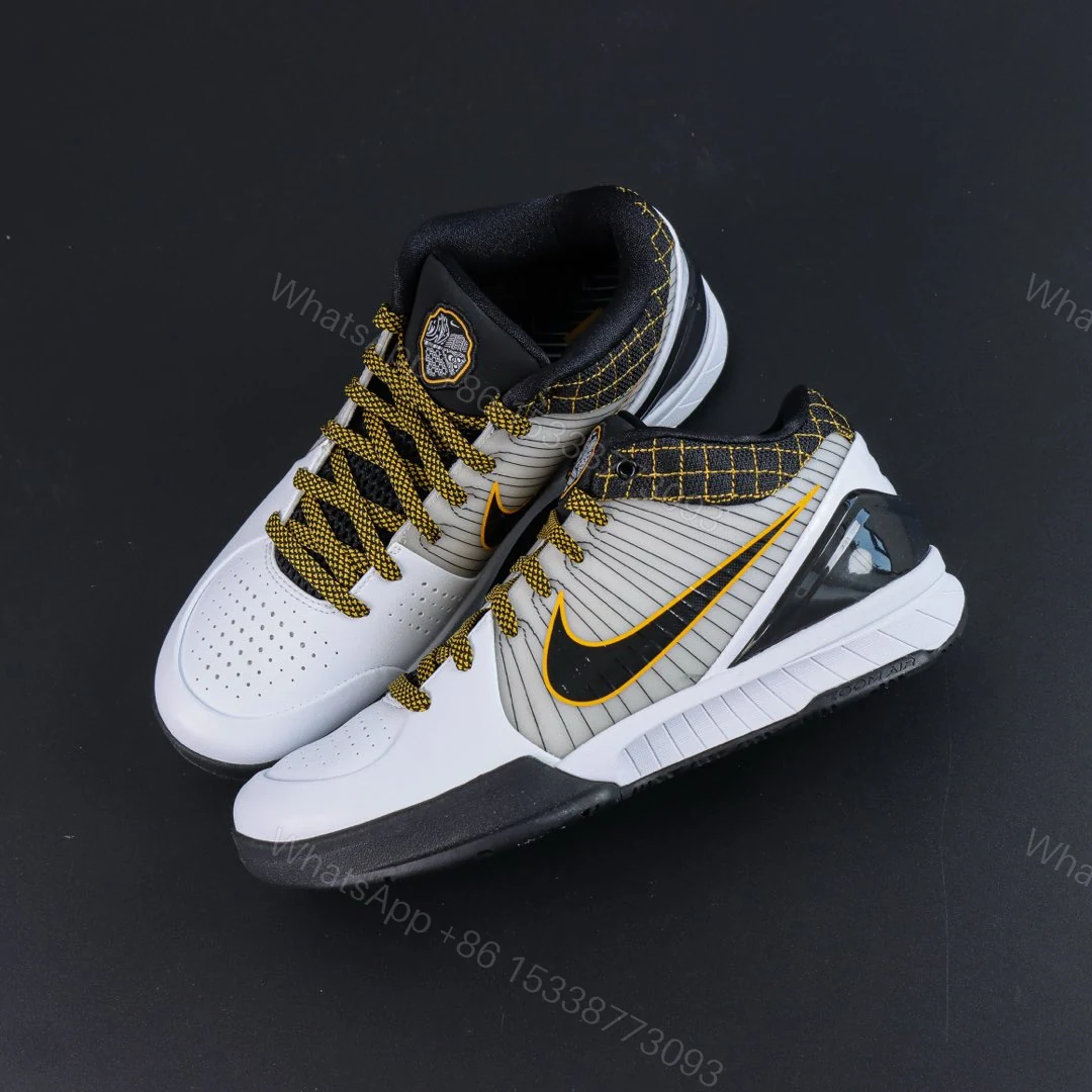 View 7 of Kobe 4 Protro White Black “Del Sol” Reps