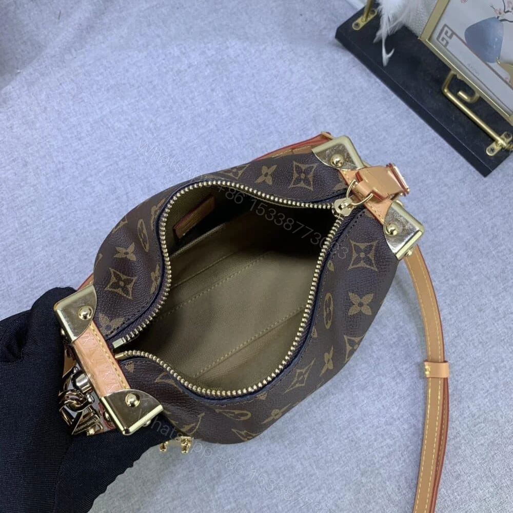 View 9 of Louis Vuitton Side Trunk Monogram Brown 21Cm M46358