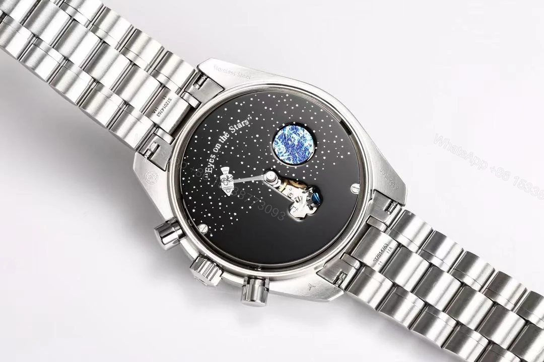 View 6 of Omega Speedmaster Silver Snoopy Award Replica