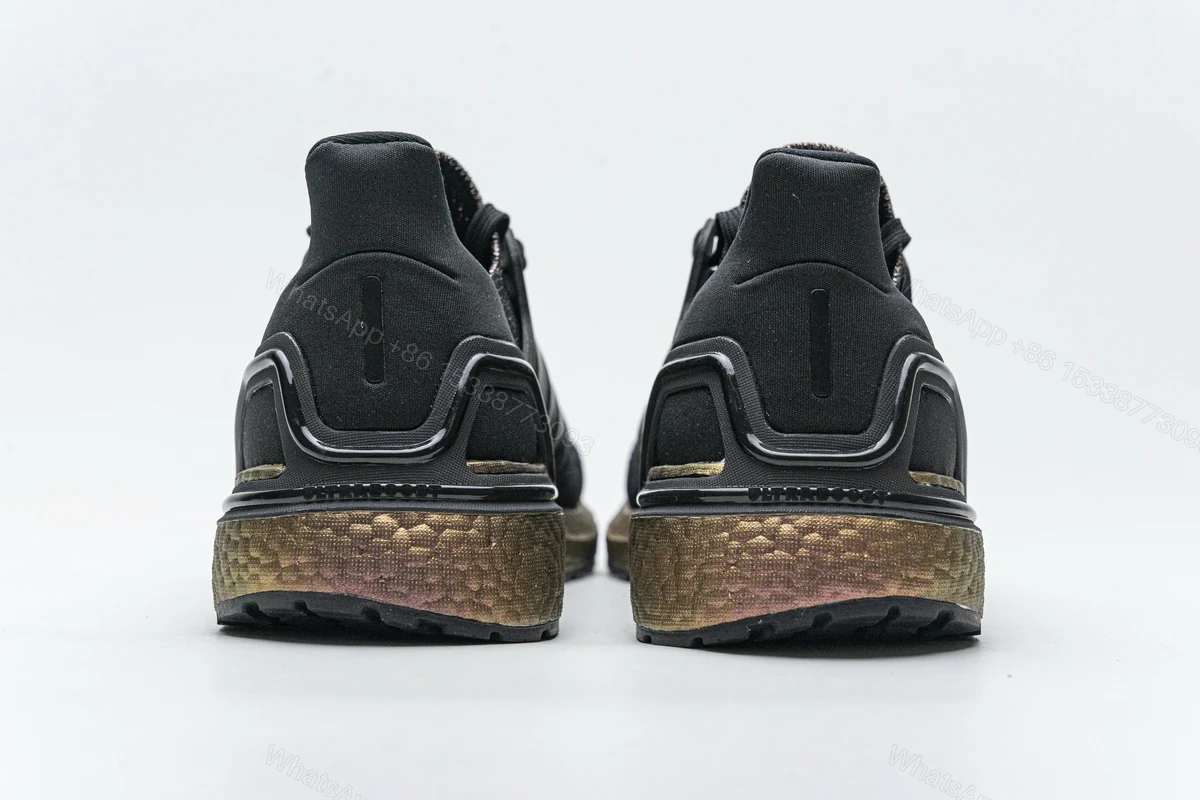 View 4 of Adidas Ultra Boost 20 Black Signal Pink FV8335