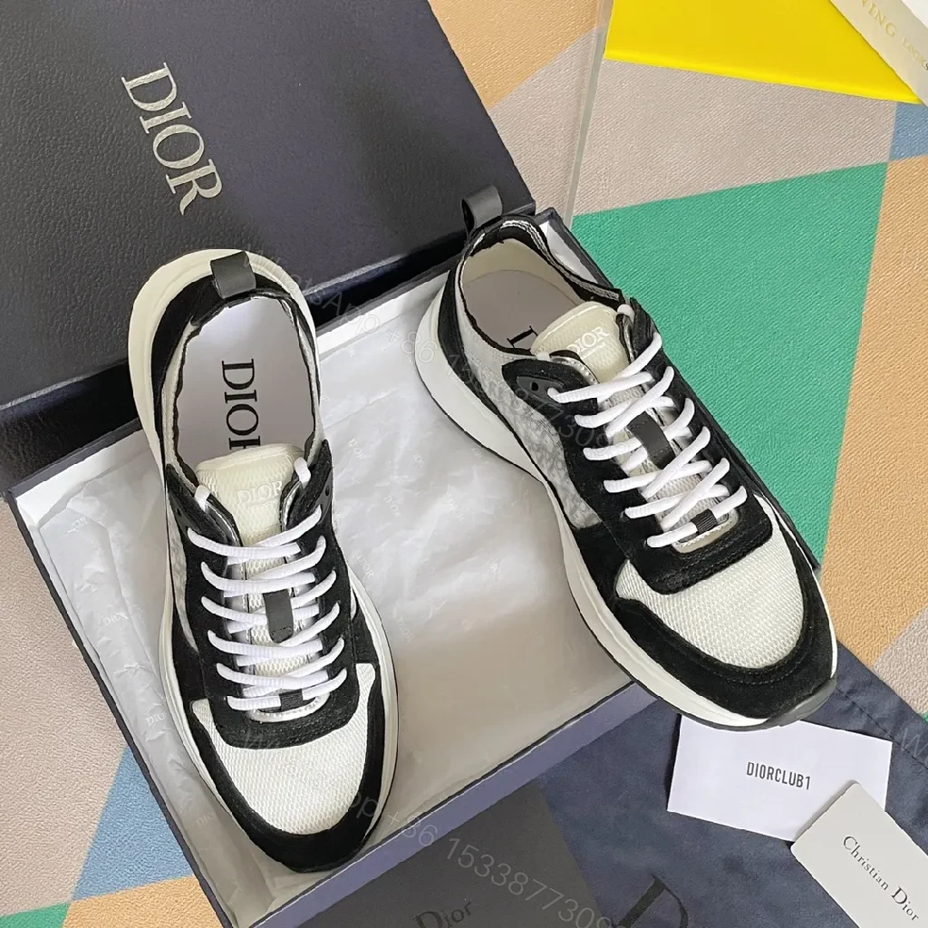 View 2 of Bold Contrast Textile High-Top: Luxe Casual Sneakers