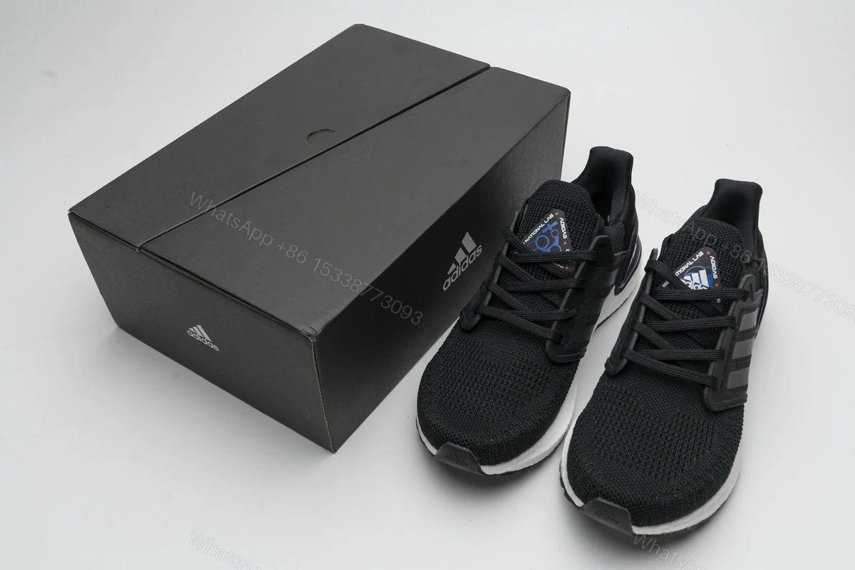 Adidas Ultra Boost 2020 ISS US National Lab Core Black Blue Violet EG0692 — view 2