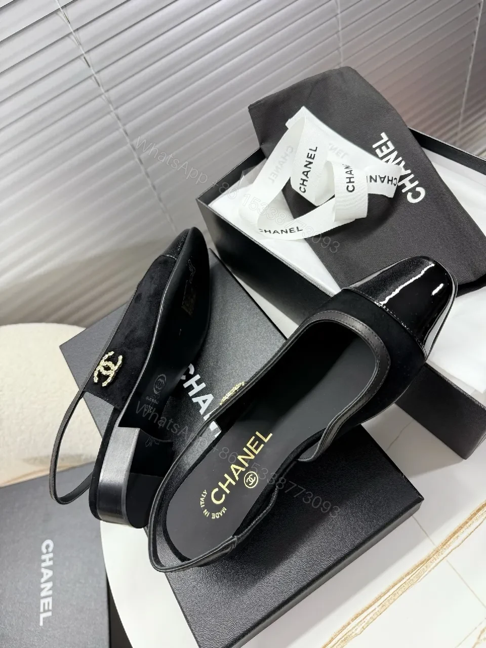 View 3 of Patent-Slingback Pumps: Luxe Everyday Elegance