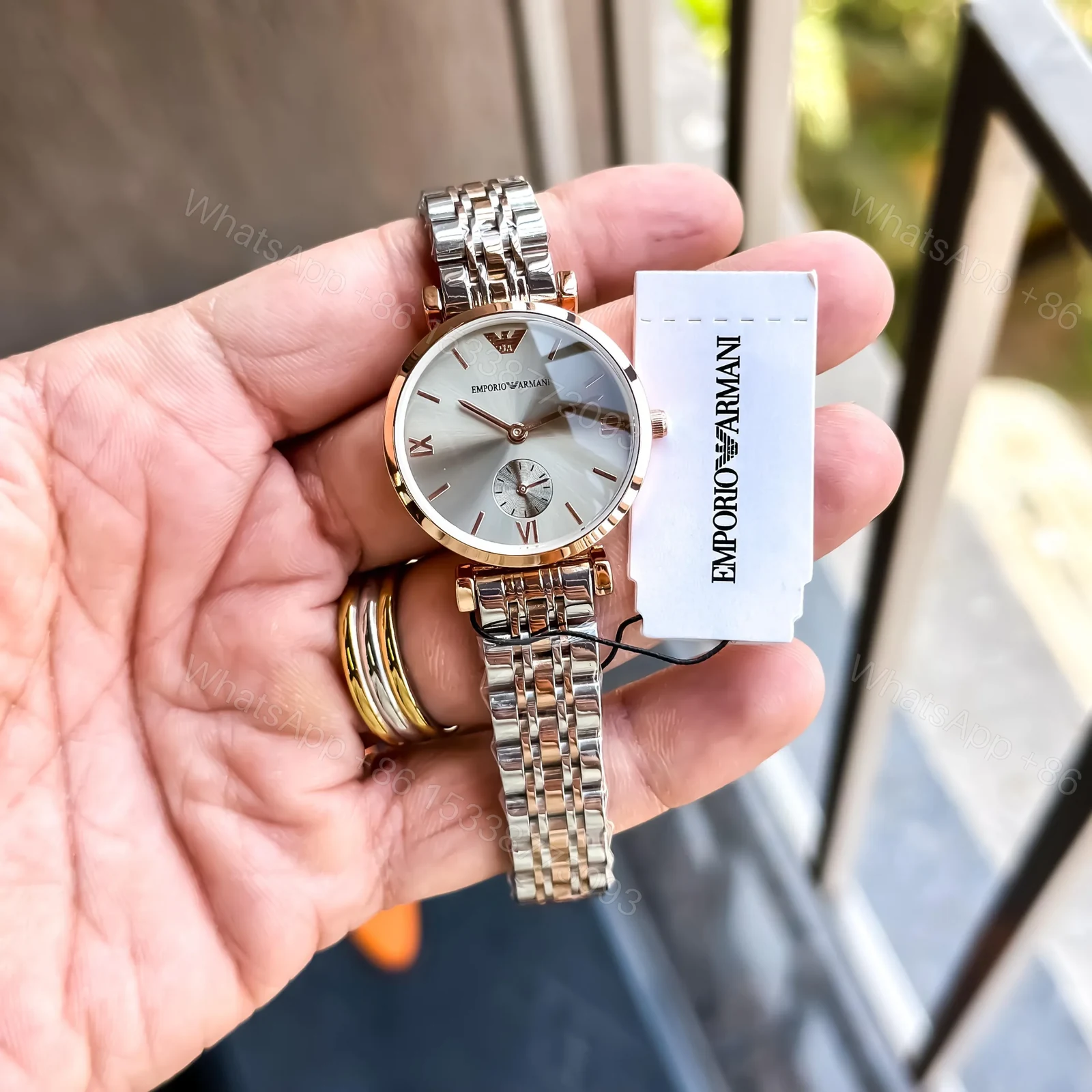 View 2 of Emporio Armani Slim Quartz Chronograph